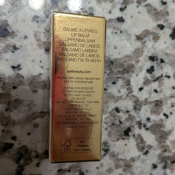 FREE W/ BUNDLE - YSL Loveshine Candy Glow Lip Balm Sample Size NEW - Picture 3 of 3